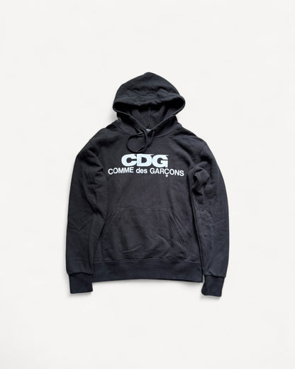 CDG BLACK HOODIE (S)