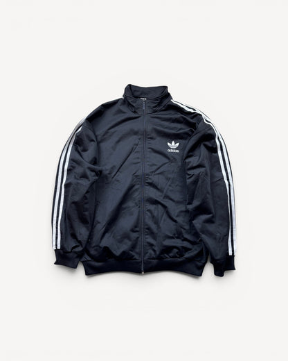 ADIDAS BLACK ZIP UP VEST (L)