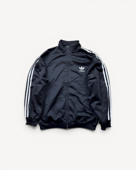ADIDAS BLACK ZIP UP VEST (L)