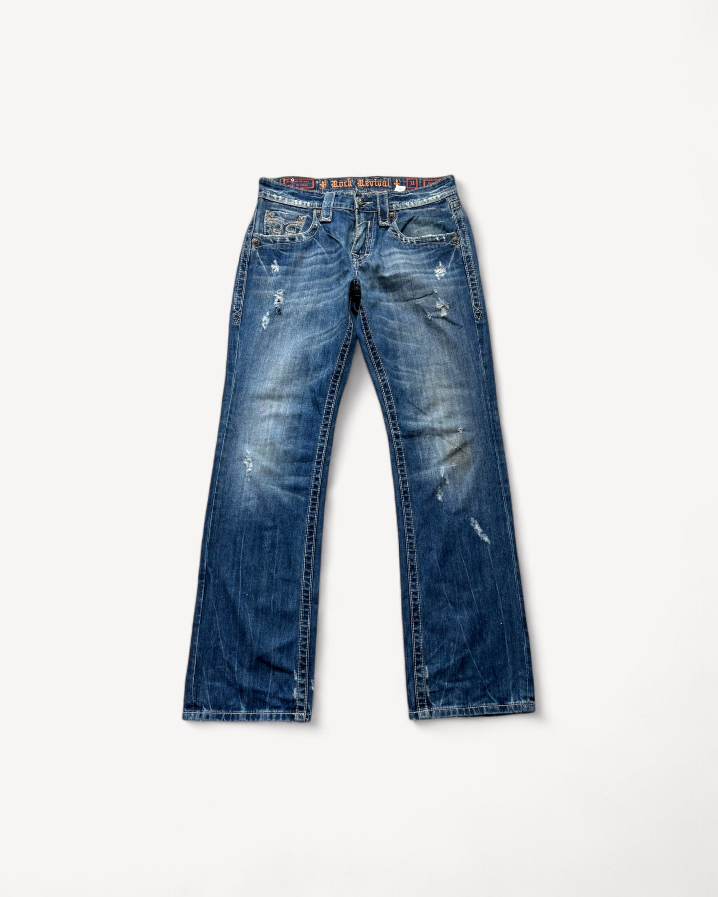 ROCK REVIVAL JEANS W31 L32 #RR7