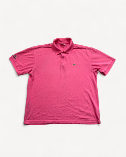 LACOSTE POLO SHIRT PINK (L)