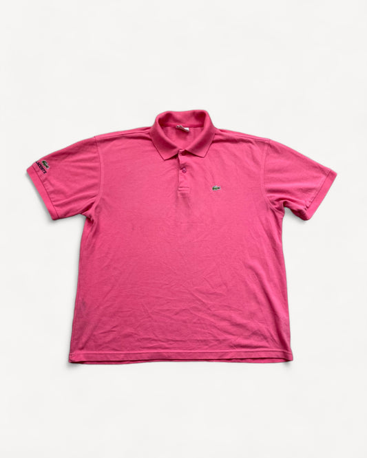 LACOSTE POLO SHIRT PINK (L)