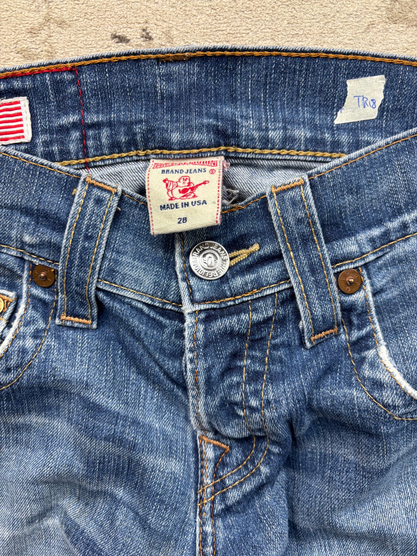 TRUE RELIGION JEANS W28 L32 #TR18