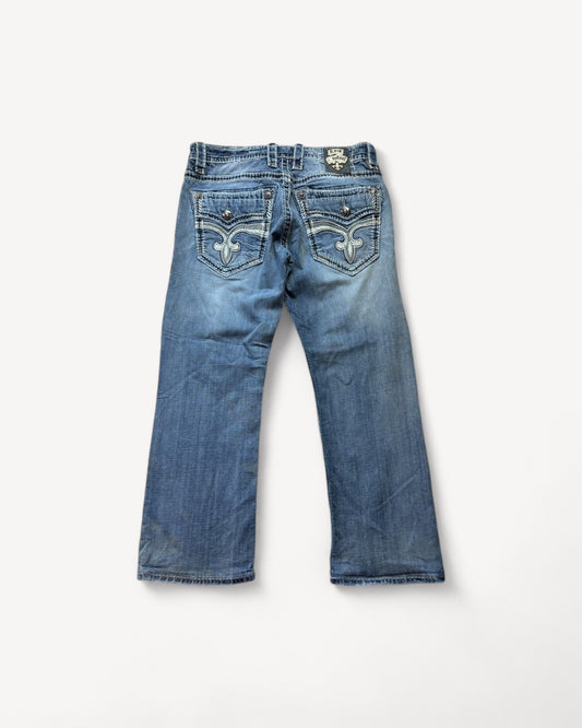 ROCK REVIVAL JEANS W34 L30 #RR21