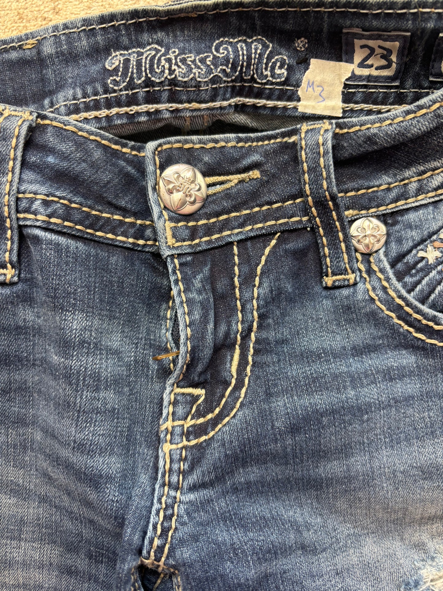 MISS ME JEANS W23 L30 #M3