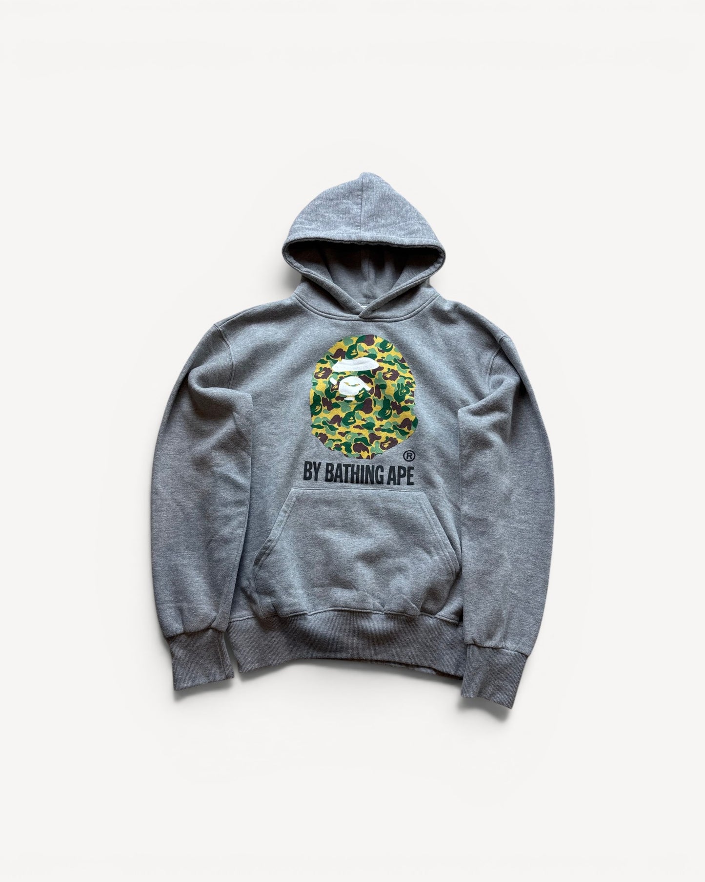 BAPE GREY HOODIE (M)