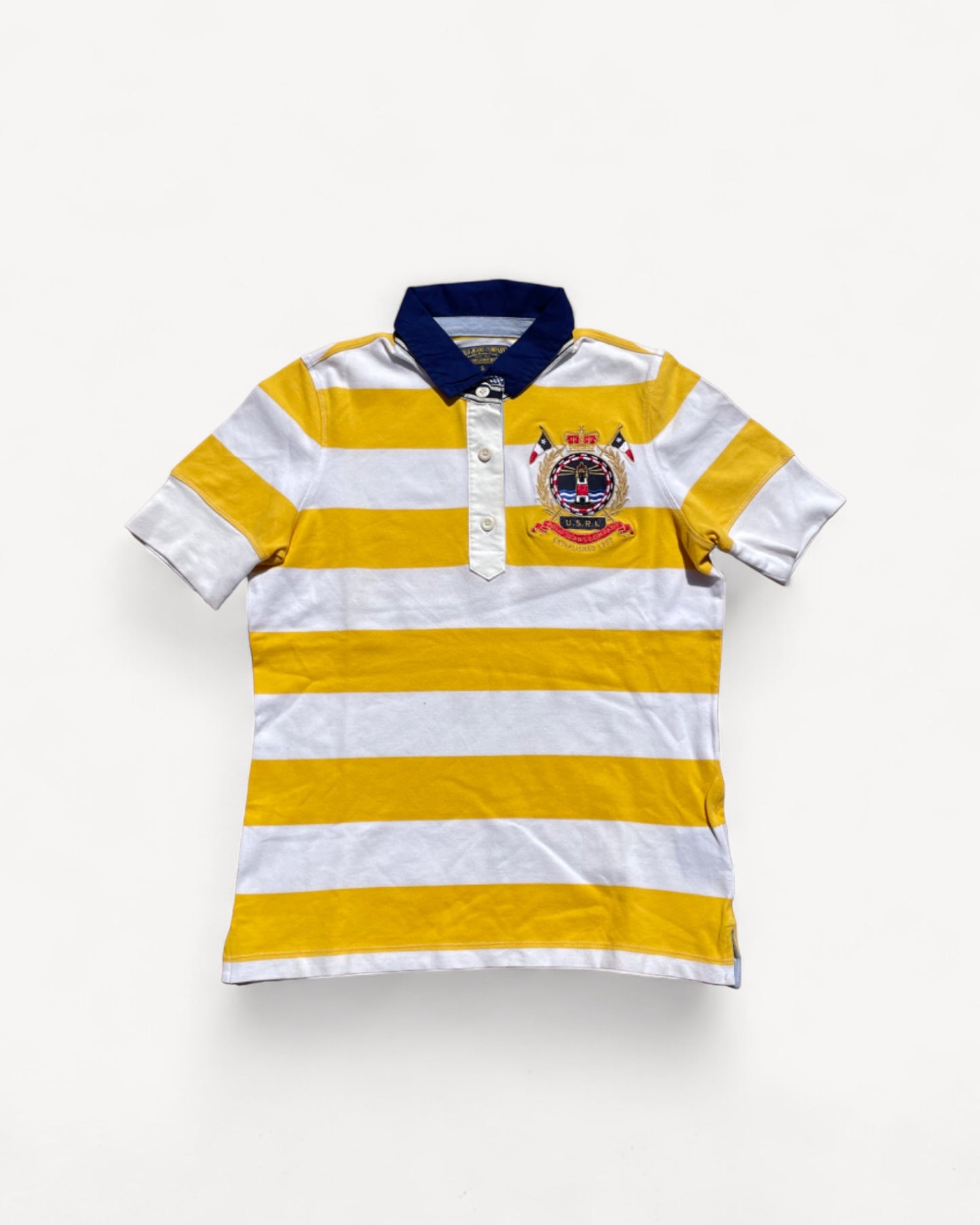 RALPH LAUREN POLO SHIRT STRIPED (S)