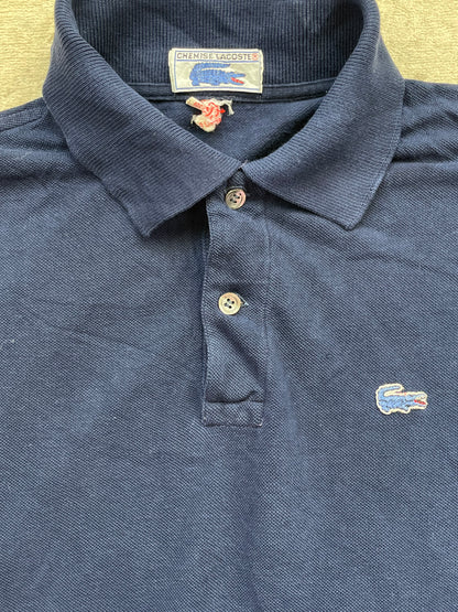 LACOSTE POLO SHIRT NAVY (M)