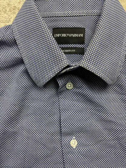 ARMANI BLUE SHIRT (S)