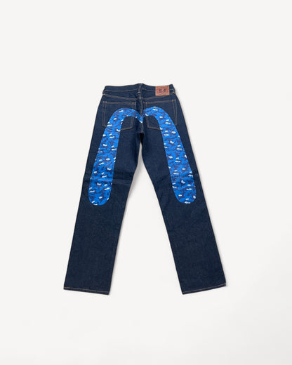 EVISU DIACOCK JEANS W32 L34 #EVD2