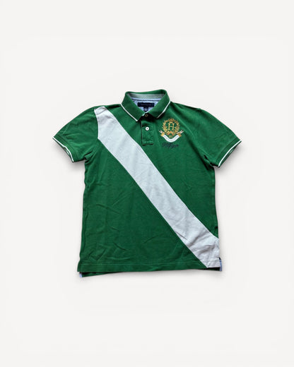 HILFIGER POLO SHIRT GREEN (M)