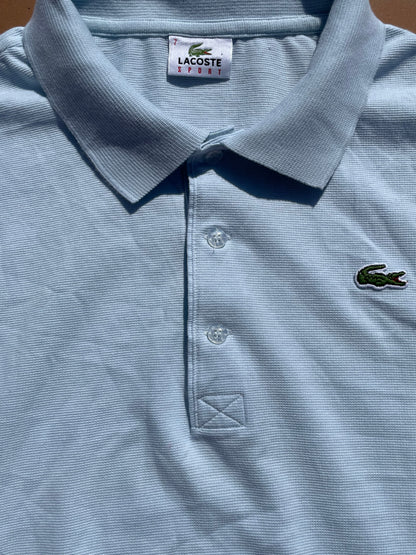 LACOSTE POLO SHIRT BABYBLUE (XL)