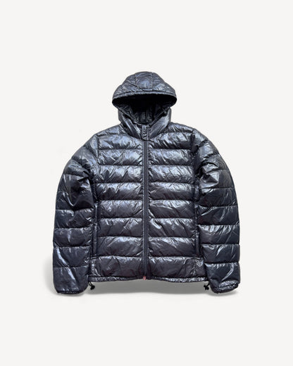 DUVETICA GREY PUFFER JACKET (L/XL)