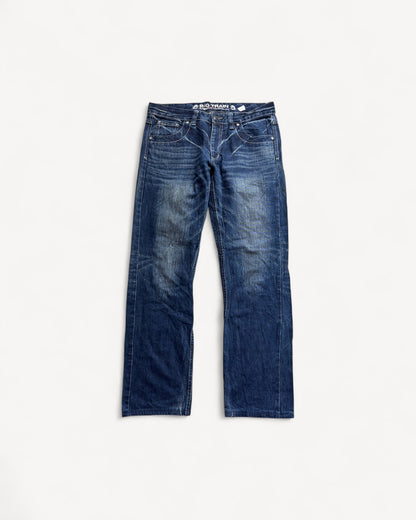 JAPANESE EMBROIDERED DENIM W32 L32 #JAP7