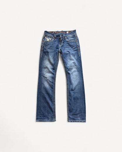 ROCK REVIVAL JEANS W30 L34 #RR19