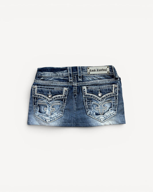 ROCK REVIVAL SKIRT W28 #RS13
