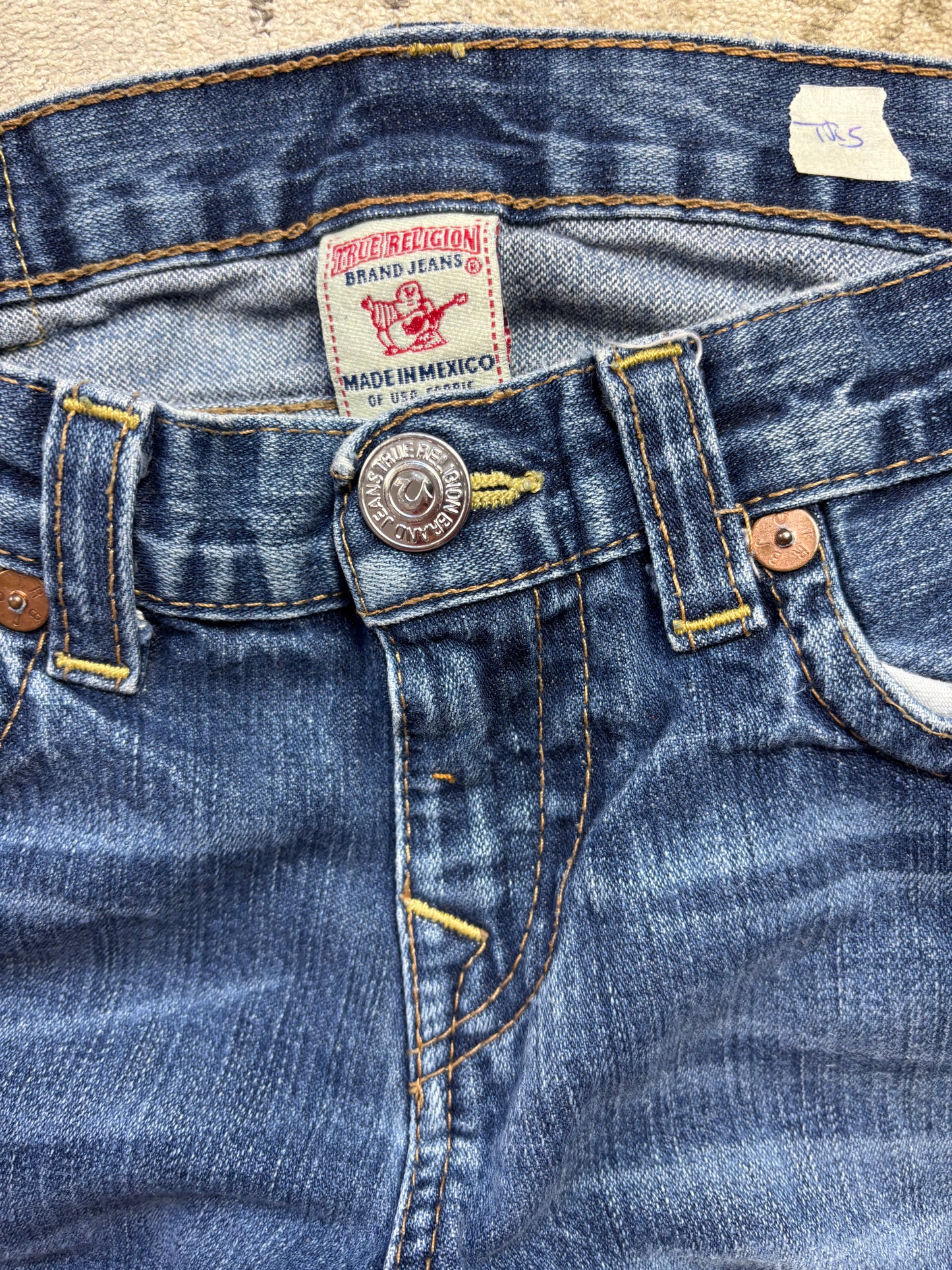 TRUE RELIGION JEANS W24 L30 #TR5