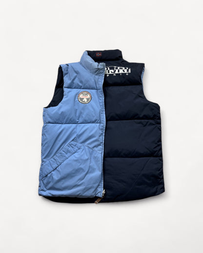 NAPAPIJRI REVERSIBILE 2in1 PUFFER VEST (S)