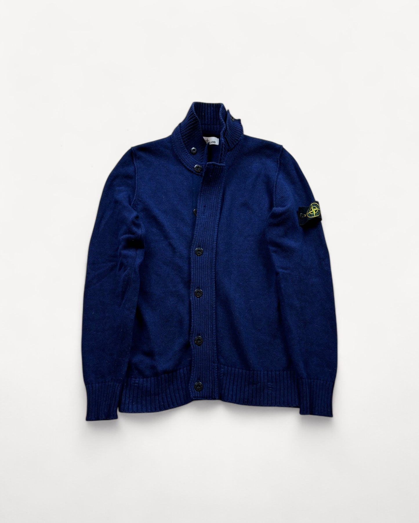 STONE ISLAND ZIP UP KNIT (L)