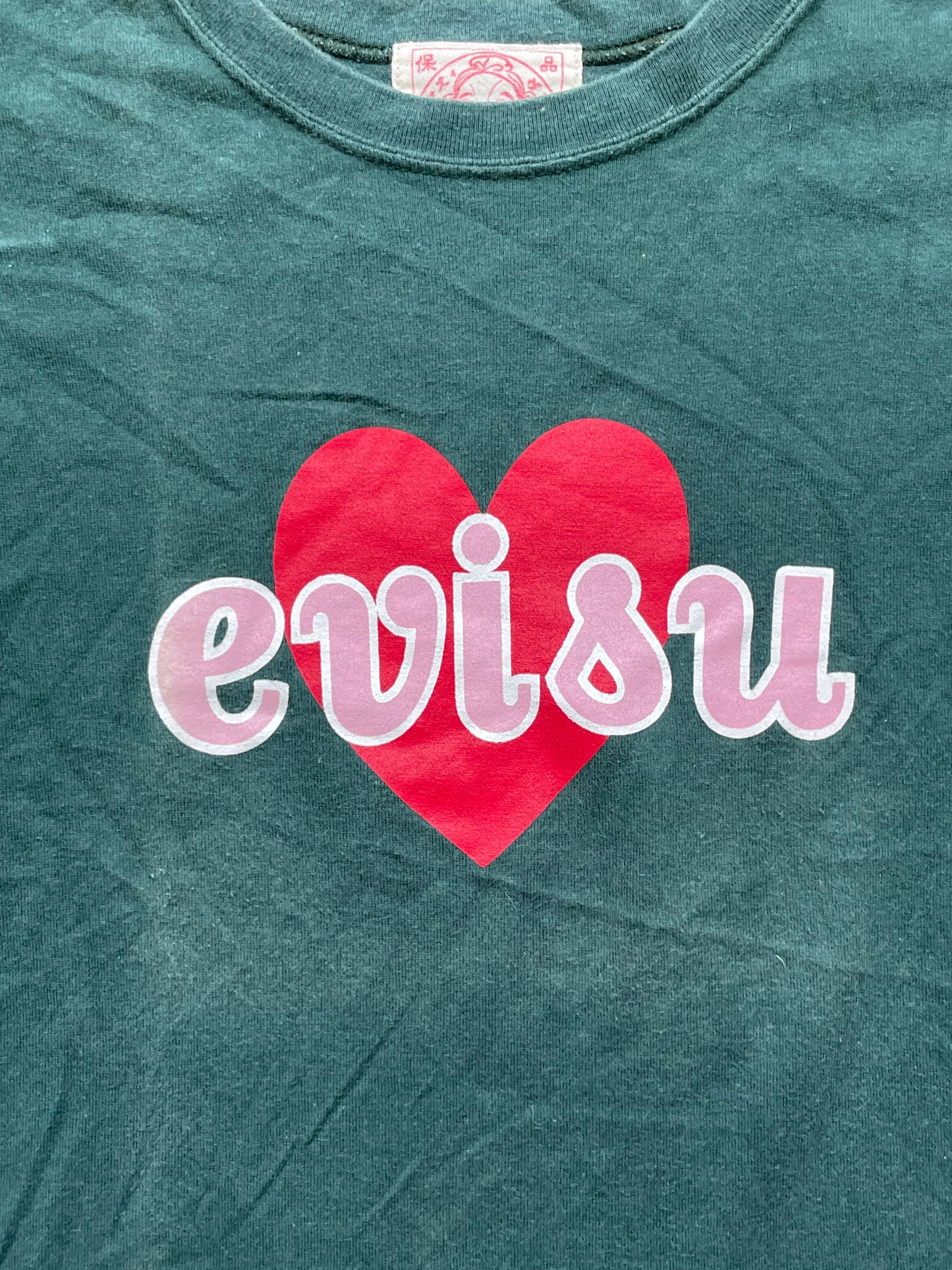 EVISU DONNA HEART T-SHIRT (XS)