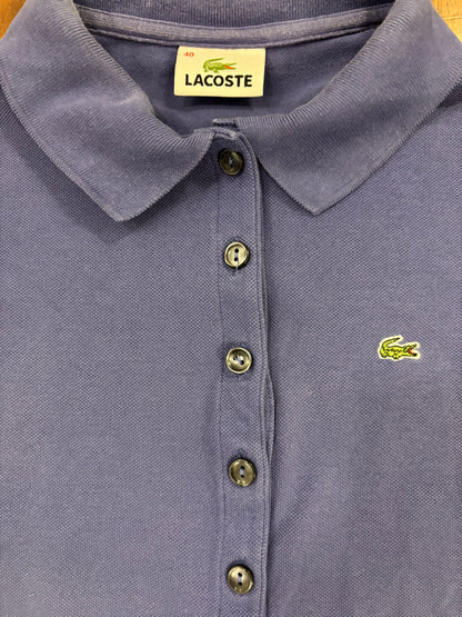 LACOSTE POLO SHIRT PURPLE (XS)
