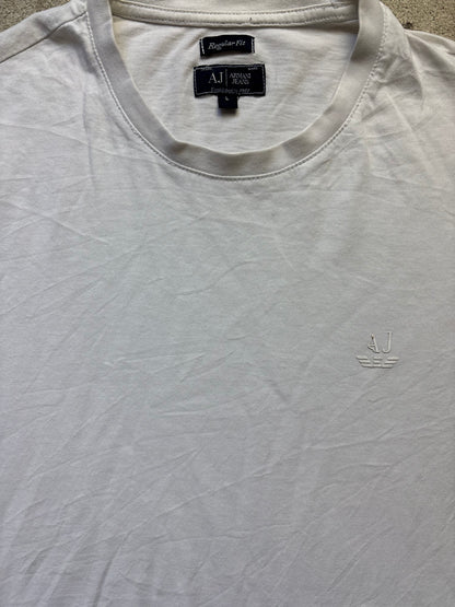 ARMANI WHITE T-SHIRT (L)