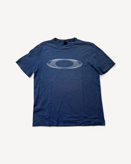 OAKLEY NAVY T-SHIRT (L)