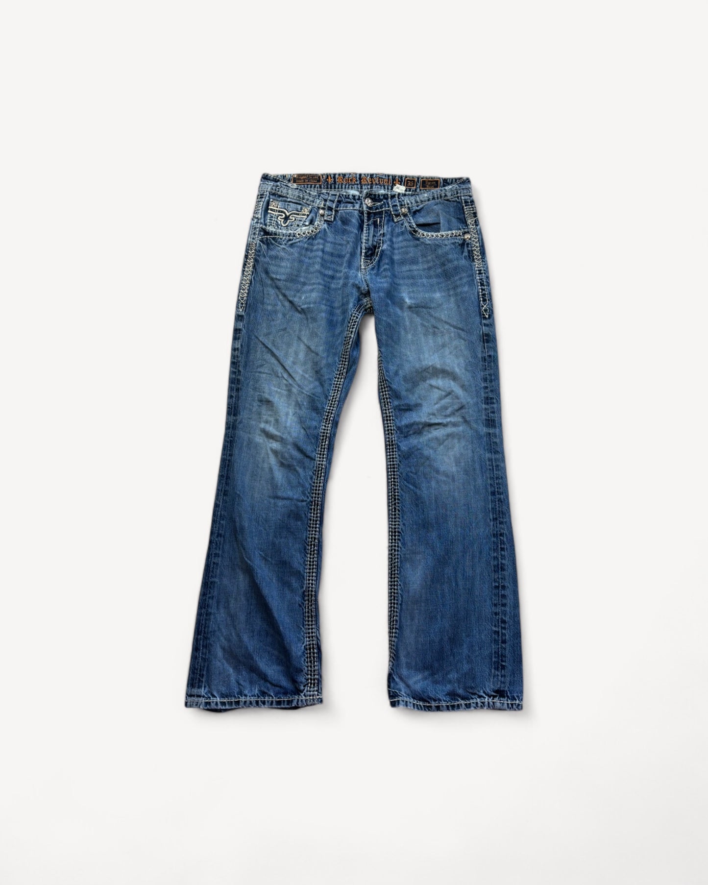 ROCK REVIVAL JEANS W36 L34 #RR30