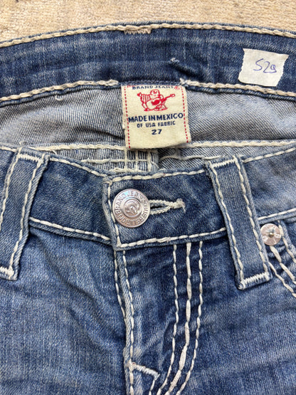 TRUE RELIGION HOT PANT W27 #S29