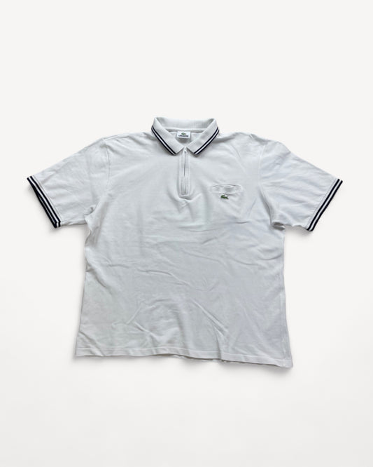 LACOSTE POLO SHIRT WHITE (L)