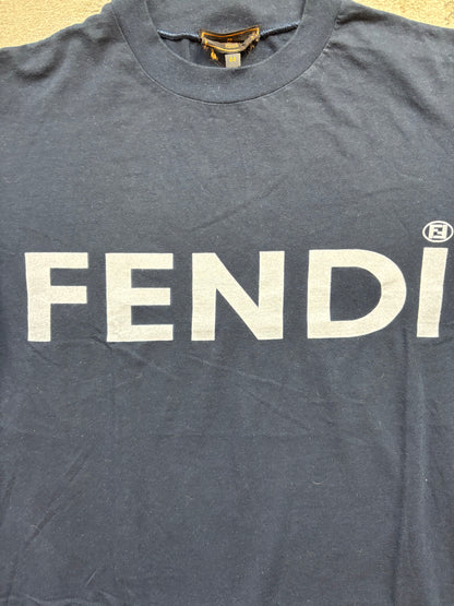 FENDI BLACK T-SHIRT (M)
