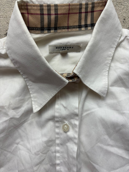 BURBERRY WOMEN WHITE SHIRT (M)