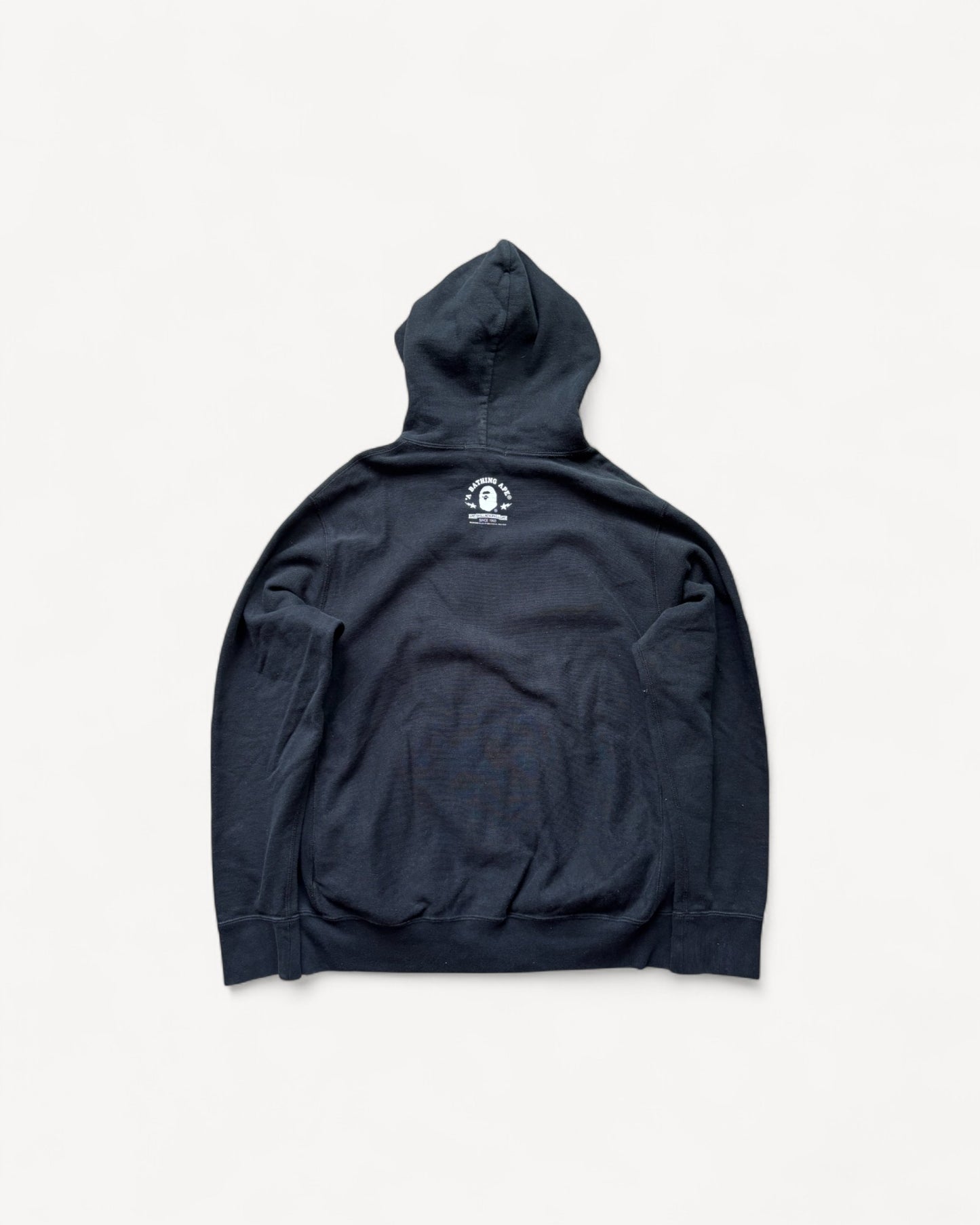 BAPE BLACK HOODIE (M)