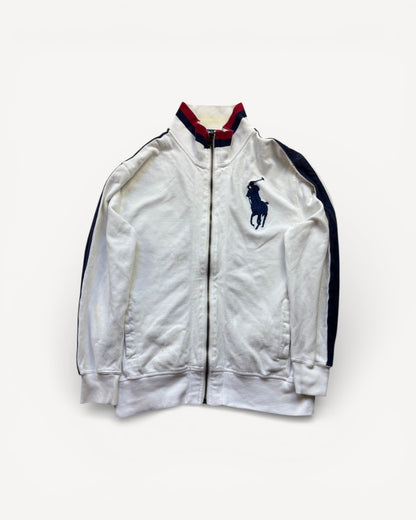 RALPH LAUREN WHITE ZIP UP VEST (S)