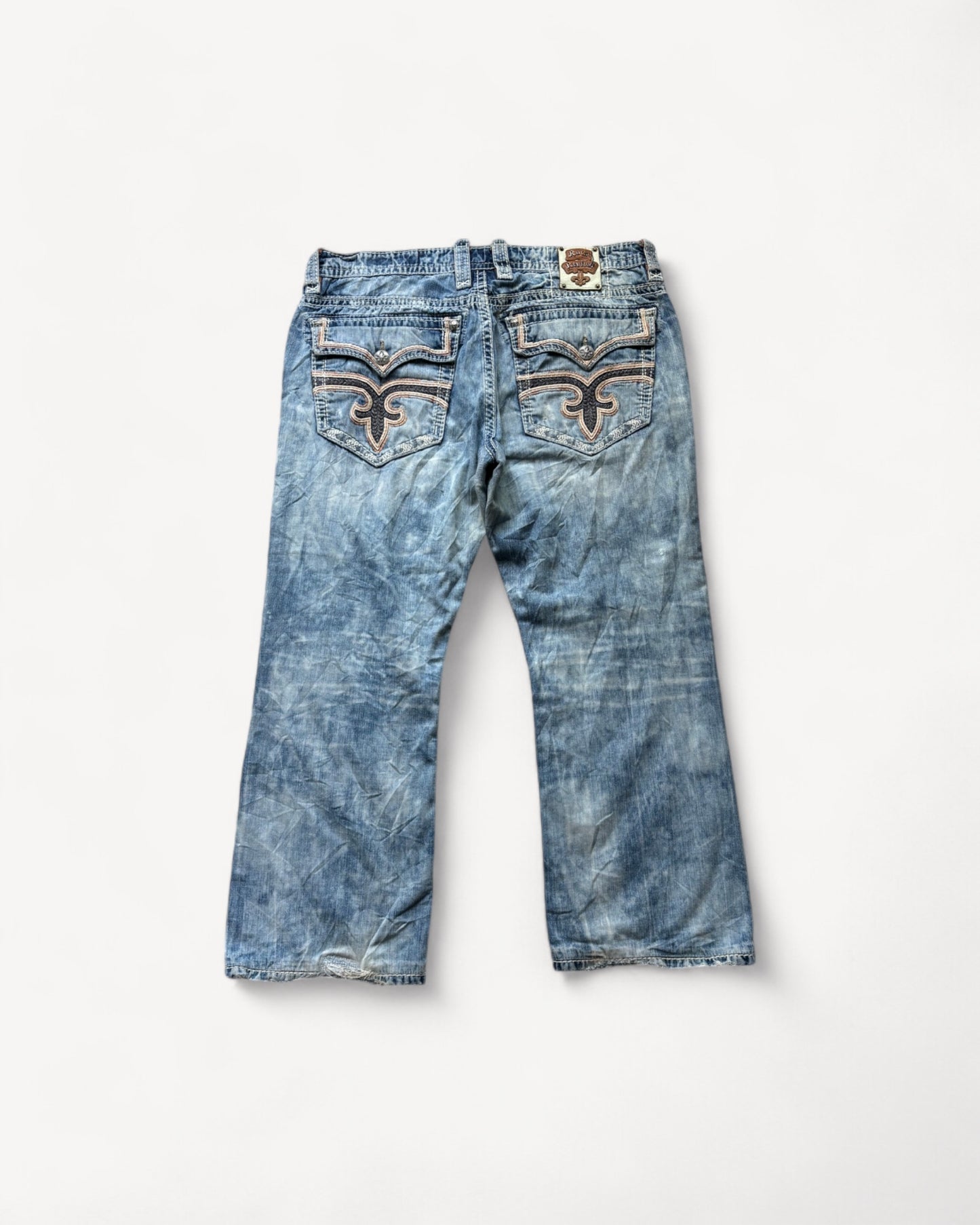 ROCK REVIVAL JEANS W38 L32 #RR20