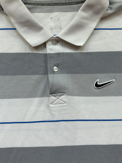 NIKE POLO SHIRT STRIPED (M)