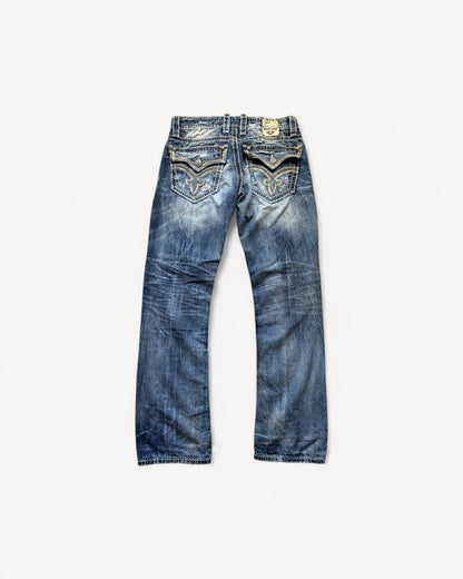 ROCK REVIVAL JEANS W32 L32 #RR9