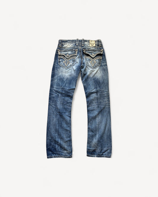 ROCK REVIVAL JEANS W32 L32 #RR9