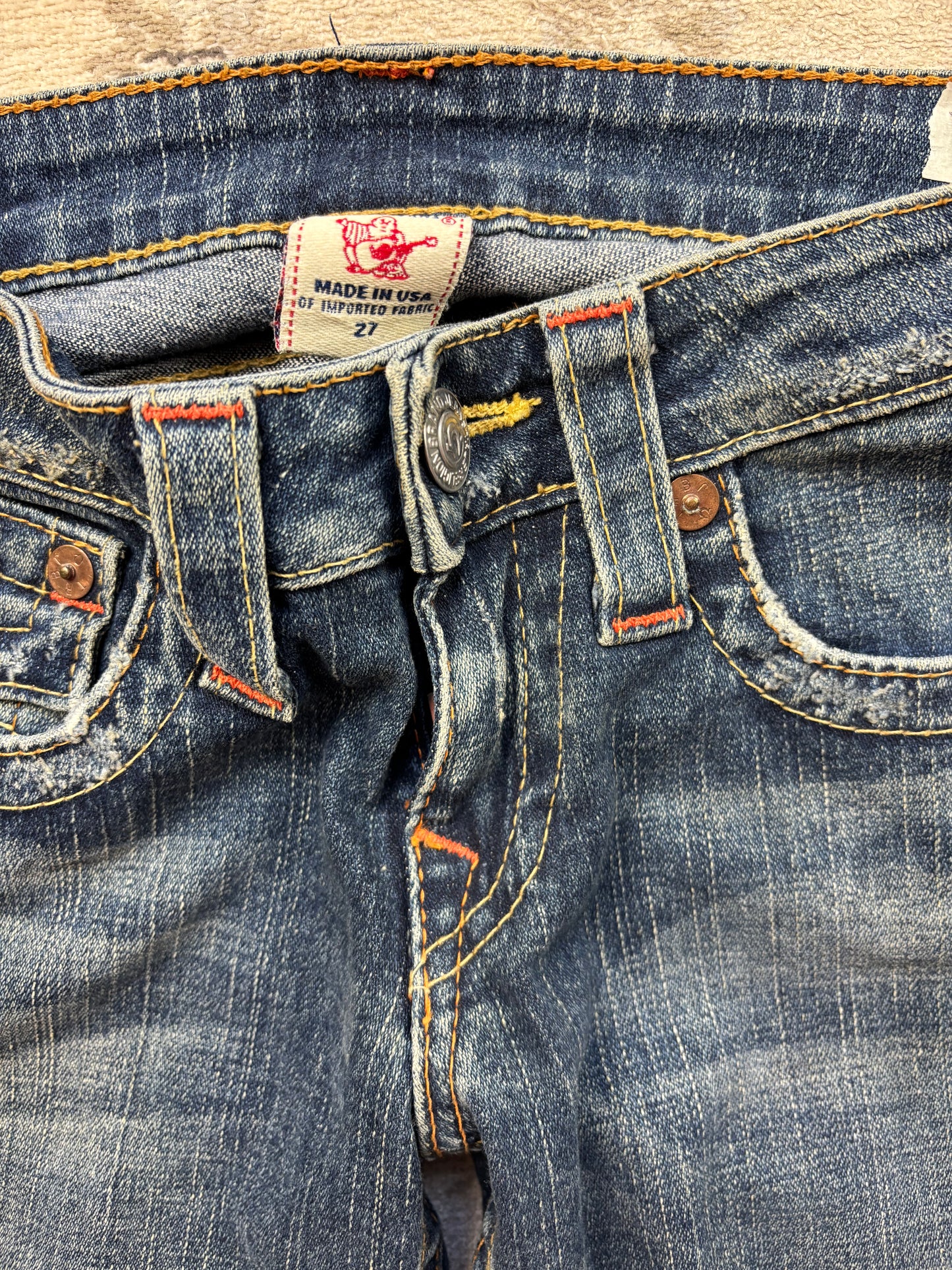 TRUE RELIGION JEANS W27 L30 #TR21