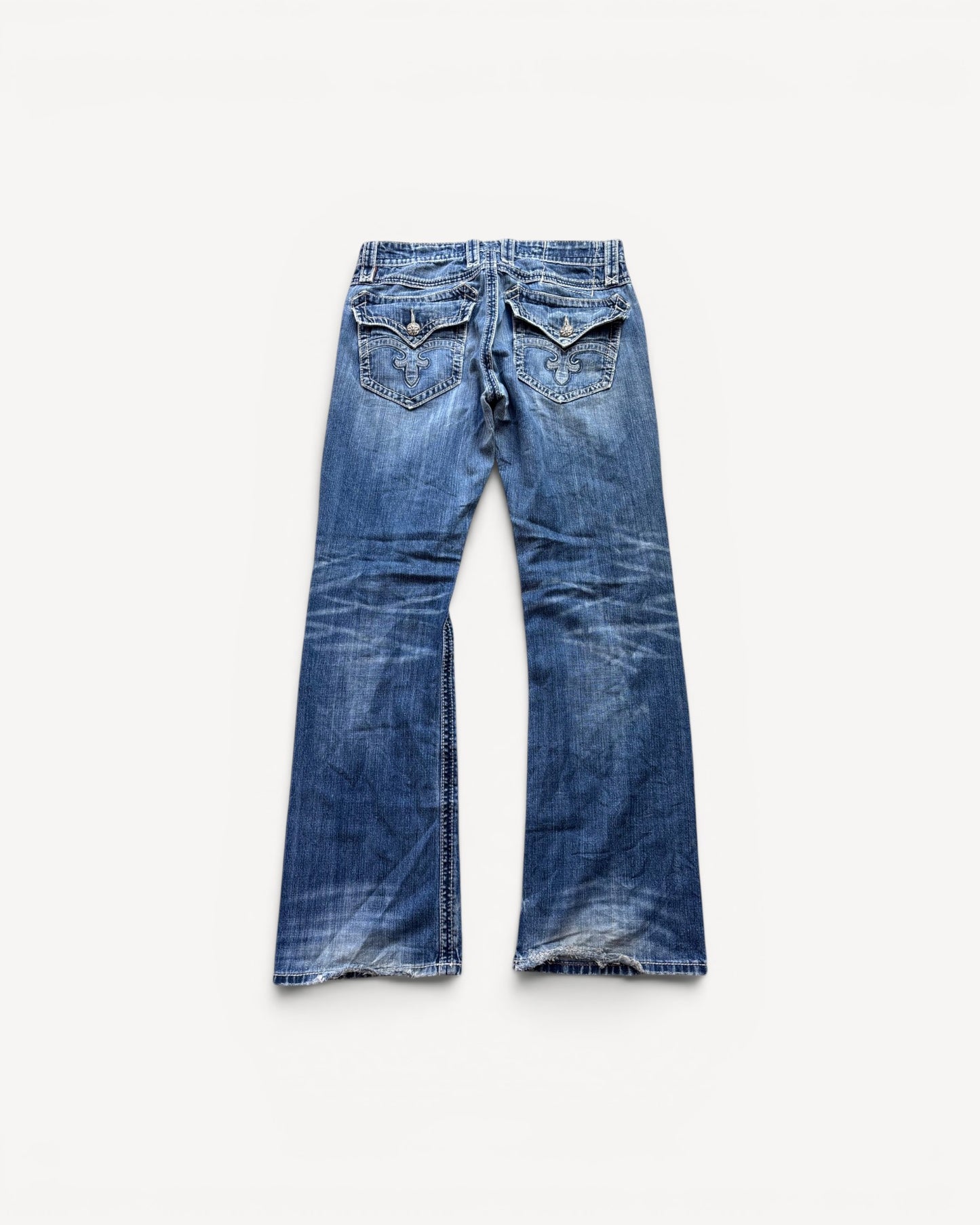 ROCK REVIVAL JEANS W34 L34 #RR42