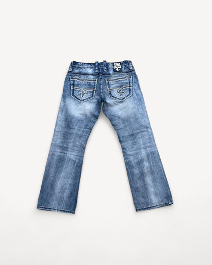 ROCK REVIVAL JEANS W32 L30/32 #RR6