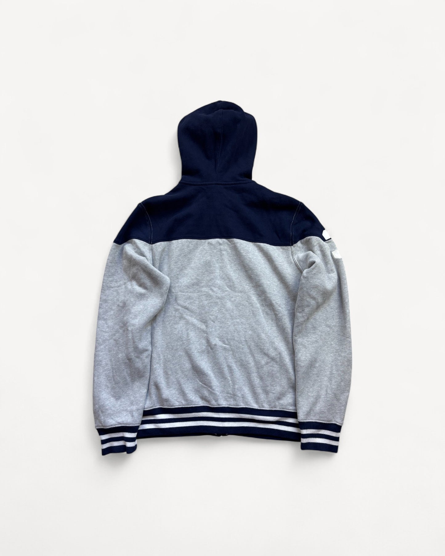 RALPH LAUREN GREY ZIP UP HOODIE (M)