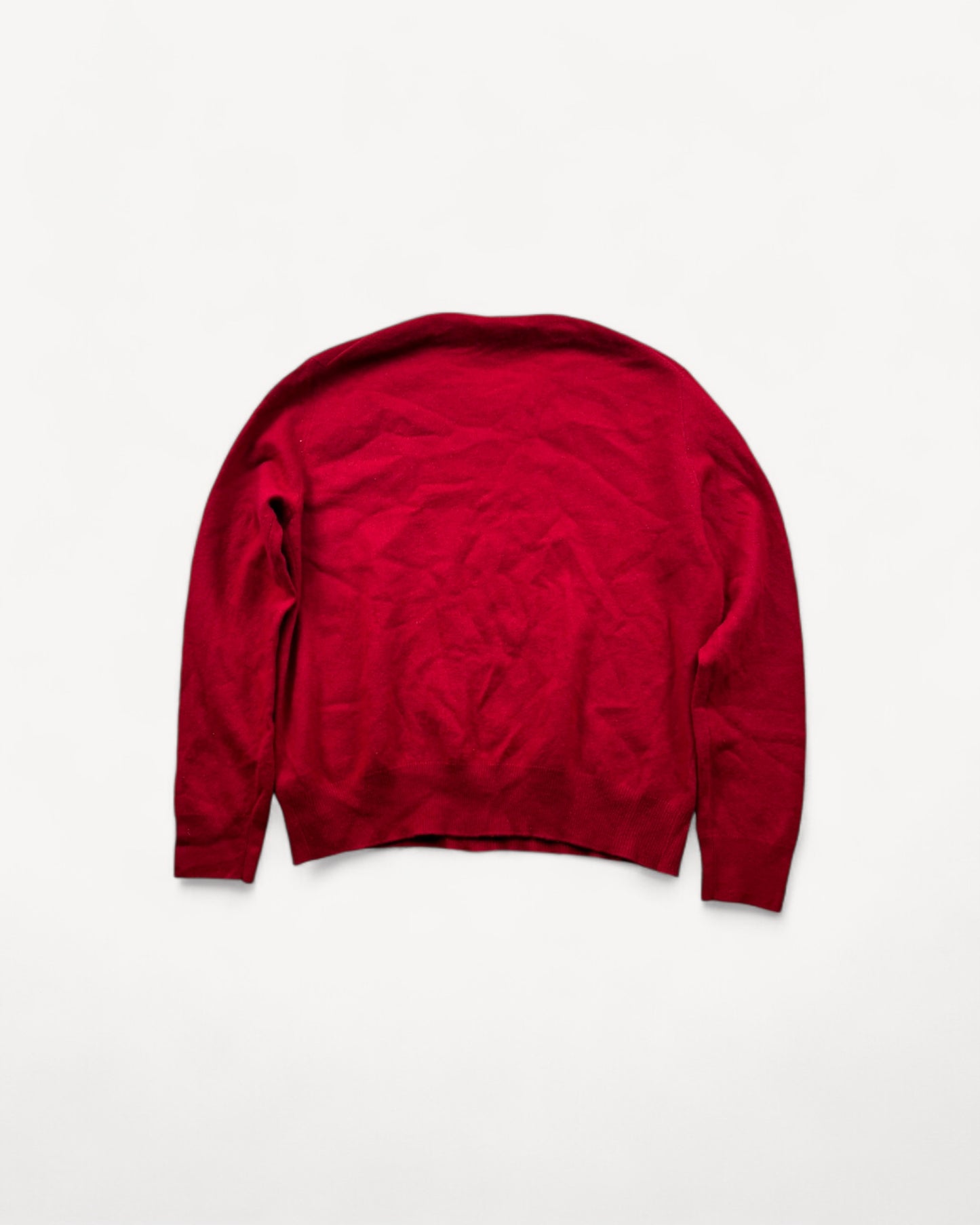 RALPH LAUREN RED KNIT (M)