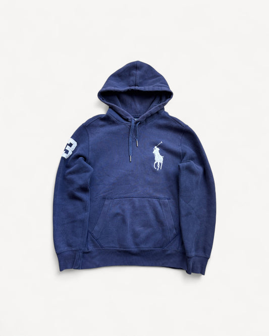 RALPH LAUREN NAVY HOODIE (M)