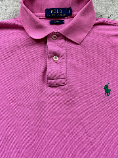 RALPH LAUREN POLO SHIRT PINK (S)