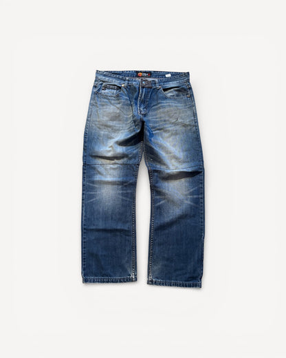 JAPANESE EMBROIDERED DENIM W36 L30 #JAP14