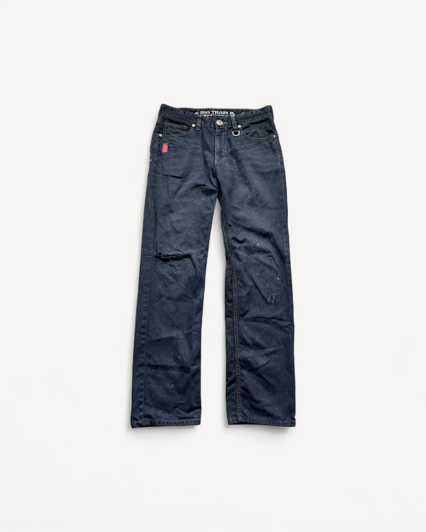 JAPANESE EMBROIDERED DENIM W32 L32 #JAP12