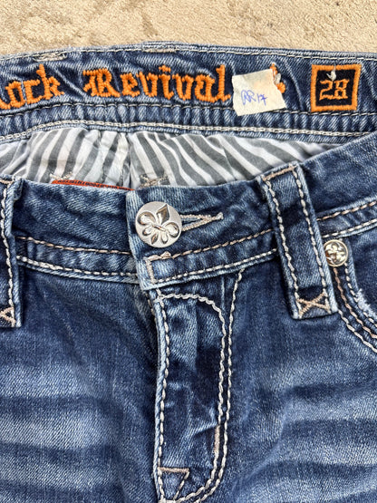 ROCK REVIVAL JEANS W28 L32 #RR17