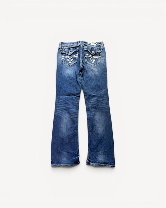 ROCK REVIVAL JEANS W34 L32 #RR43