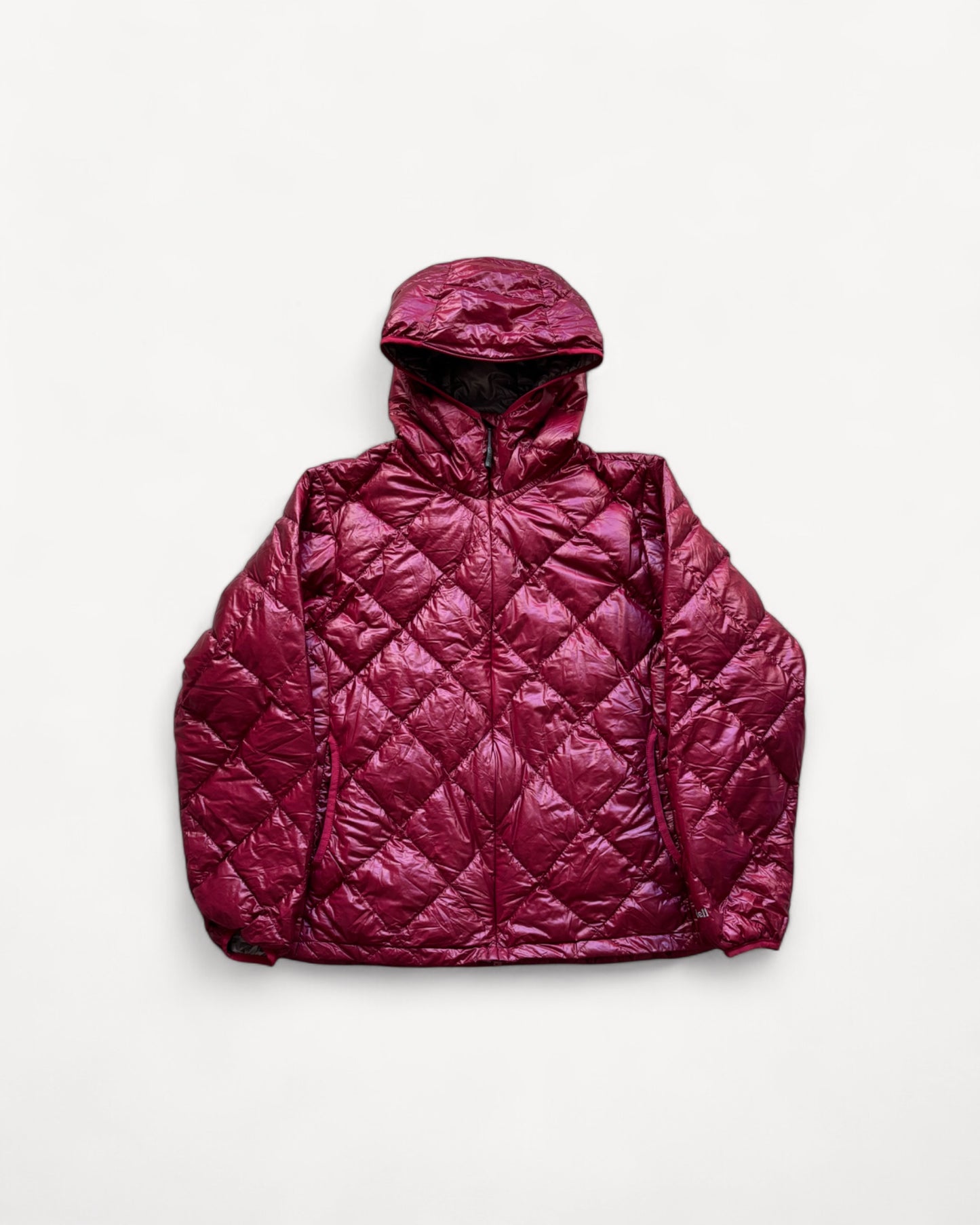 MONTBELL RED PUFFER JACKET (S)